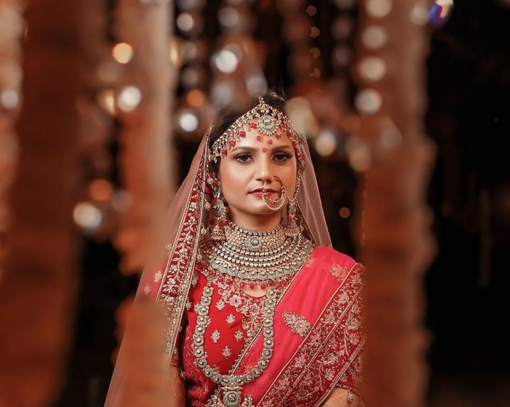 bridal portrait in bangalore