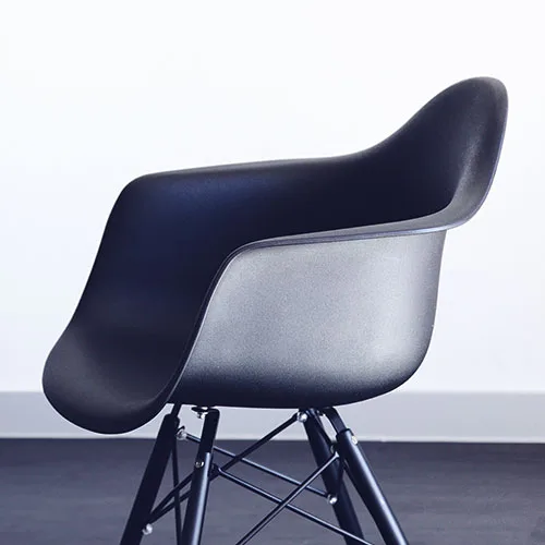 Furniture product shot, styled set