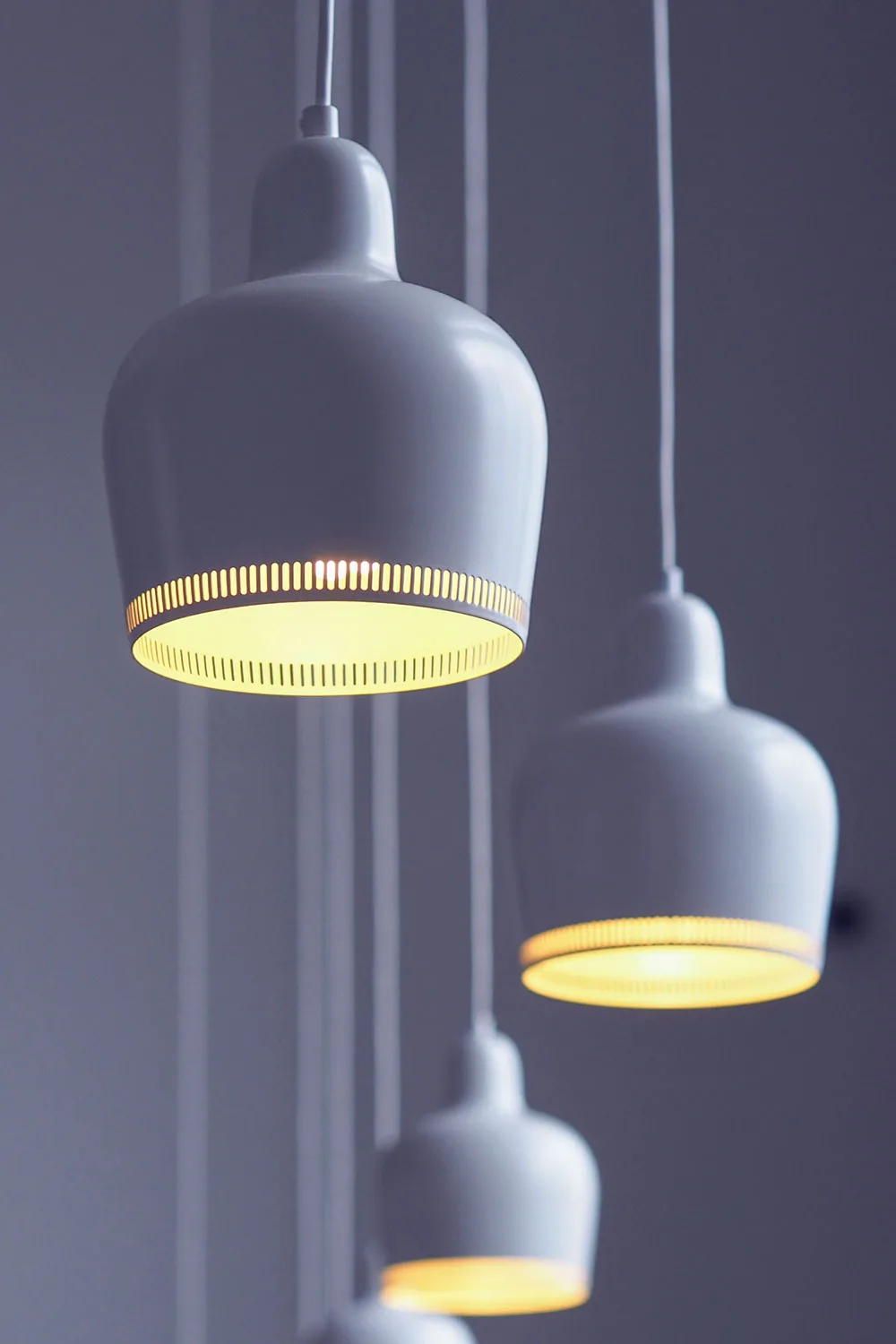 Product video still, hanging lights