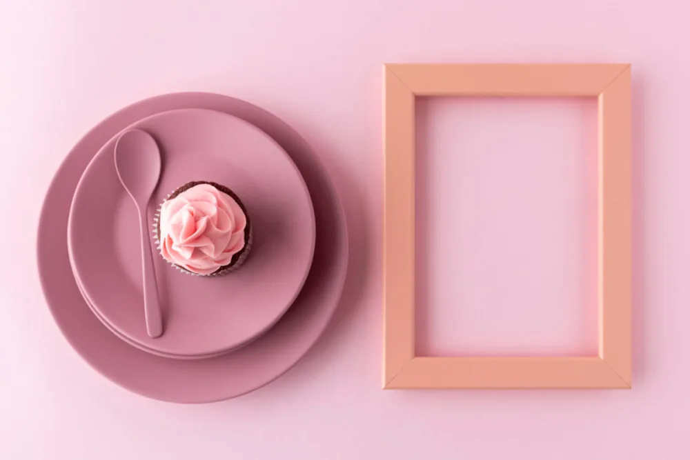 Cupcake plate frame