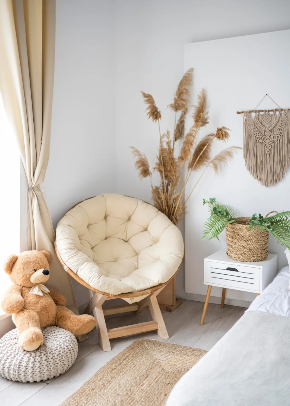 Apartment living space, residential interior photography Bangalore